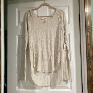 Free people long sleeve top size medium never worn